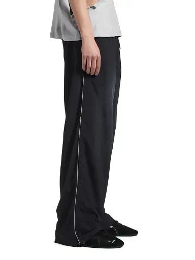Balenciaga Men's Standard Script Tracksuit Pants in Technical Fabric - Black | Thumbnail 3 Balenciaga Men's Standard Script Tracksuit Pants in Technical Fabric - Black | Thumbnail 3