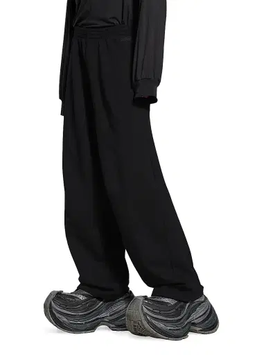 Balenciaga Men's Garderobe Baggy Sweatpants - Black | Thumbnail 6
