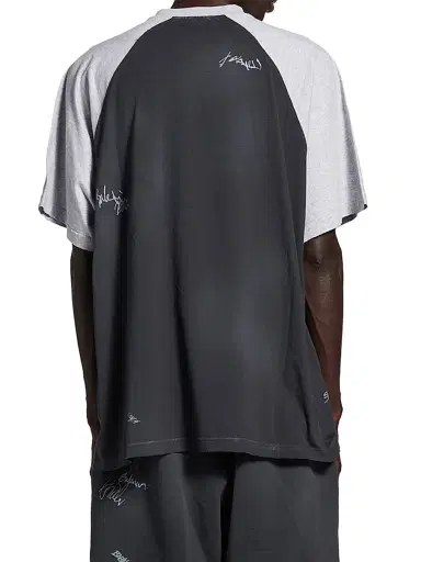 Balenciaga Men's Banana Raglan Oversized T-Shirt | Thumbnail 4 Balenciaga Men's Banana Raglan Oversized T-Shirt | Thumbnail 4