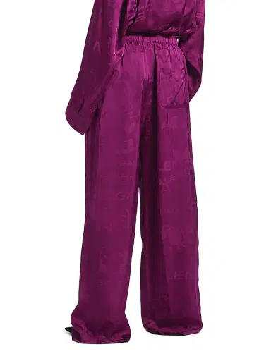 Balenciaga Women's Pyjama Pants - Plum | Thumbnail 5 Balenciaga Women's Pyjama Pants - Plum | Thumbnail 5