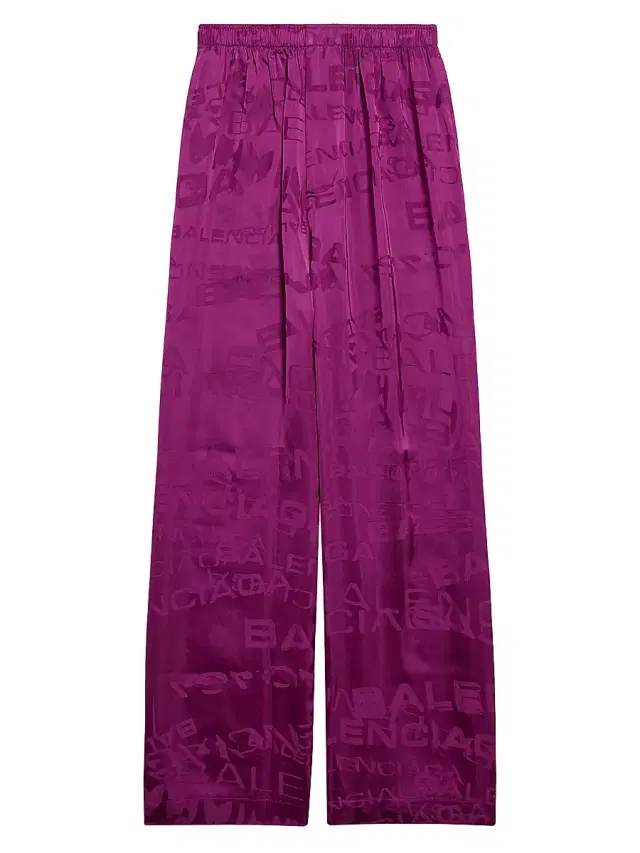 Balenciaga Women's Pyjama Pants - Plum
