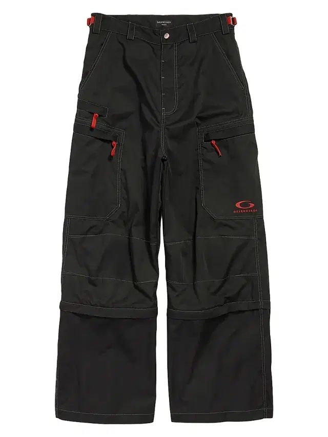 Balenciaga Men's Utility Work Pants - Black