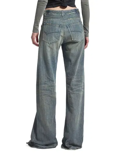 Balenciaga Women's Curved Waist Pants | Thumbnail 6