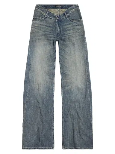 Balenciaga Women's Curved Waist Pants | Thumbnail 1