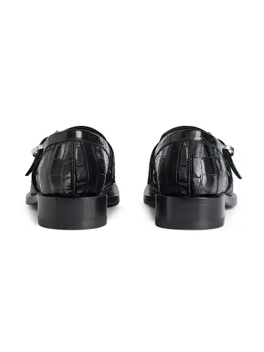 Balenciaga Women's Bel Air Loafers - Black | Thumbnail 5
