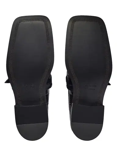 Balenciaga Women's Bel Air Loafers - Black | Thumbnail 7
