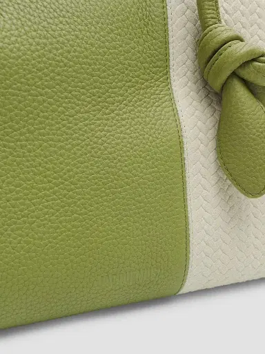 Jacquemus Women's Le Turismo Colorblocked Leather Shoulder Bag - Green Dusty | Thumbnail 4 Jacquemus Women's Le Turismo Colorblocked Leather Shoulder Bag - Green Dusty | Thumbnail 4