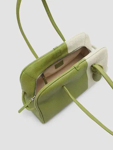 Jacquemus Women's Le Turismo Colorblocked Leather Shoulder Bag - Green Dusty | Thumbnail 6 Jacquemus Women's Le Turismo Colorblocked Leather Shoulder Bag - Green Dusty | Thumbnail 6