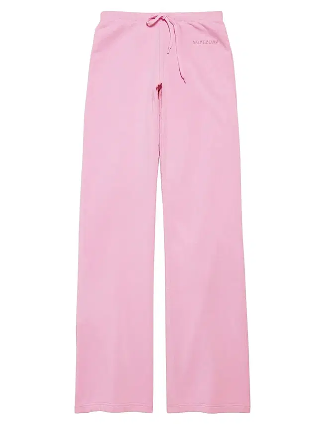 Balenciaga Women's Bow Flared Sweatpants - Light Pink