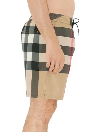 Burberry Men's Check Swim Shorts - Archive Beige Ip Check | Thumbnail 3