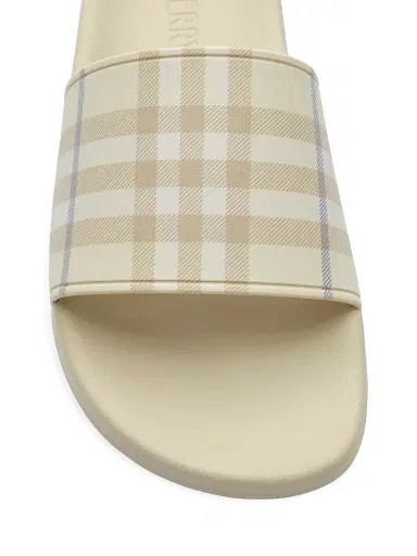 Burberry Women's Furley Check Slide Sandals - Sesame Beige - Size 11 | Thumbnail 6 Burberry Women's Furley Check Slide Sandals - Sesame Beige - Size 11 | Thumbnail 6