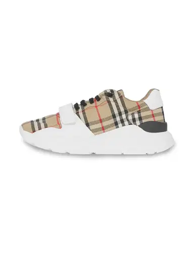 Burberry Men's New Ramsey Check Sneakers | Thumbnail 2 Burberry Men's New Ramsey Check Sneakers | Thumbnail 2