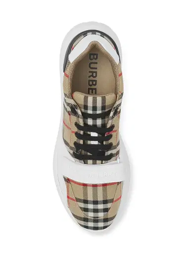 Burberry Men's New Ramsey Check Sneakers | Thumbnail 5 Burberry Men's New Ramsey Check Sneakers | Thumbnail 5