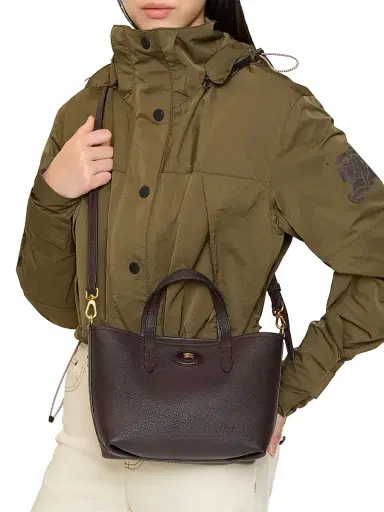 Burberry Women's Bloomsbury Mini Reversible Leather Tote Bag | Thumbnail 2 Burberry Women's Bloomsbury Mini Reversible Leather Tote Bag | Thumbnail 2