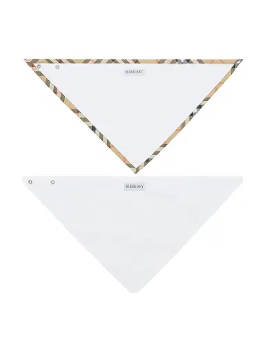 Burberry Baby's 2-Piece Check Bandana Bib Set | Thumbnail 2 Burberry Baby's 2-Piece Check Bandana Bib Set | Thumbnail 2