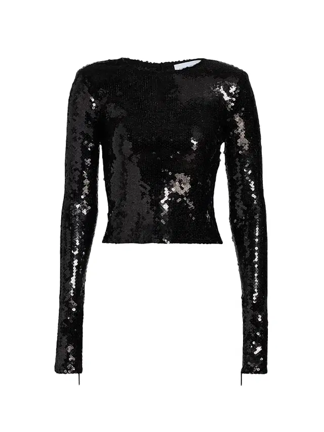 16Arlington Women's Loida Sequined Long-Sleeve Top