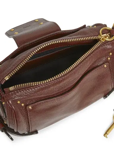 Chloé Women's Paddington Leather Shoulder Bag - Crafty Brown | Thumbnail 4 Chloé Women's Paddington Leather Shoulder Bag - Crafty Brown | Thumbnail 4