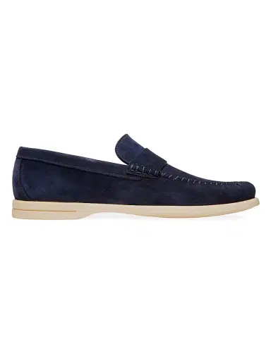 BALLY Men's Sullivan Suede Loafers | Thumbnail 1 BALLY Men's Sullivan Suede Loafers | Thumbnail 1
