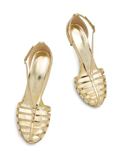 Ferragamo Women's Lilie 70MM Leather Sandals | Thumbnail 4