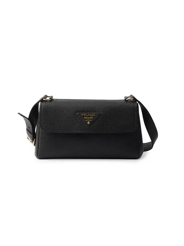 Women's  Leather Shoulder Bag - Black