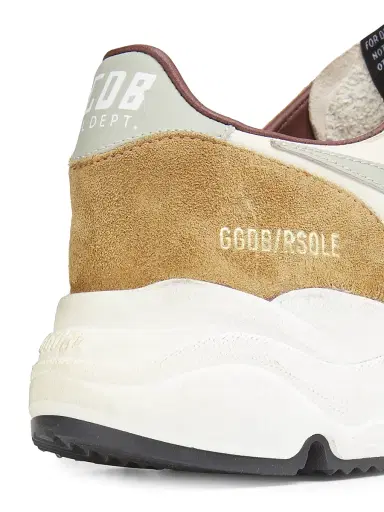 Golden Goose Unisex Running Leather Low-Top Sneakers | Thumbnail 5
