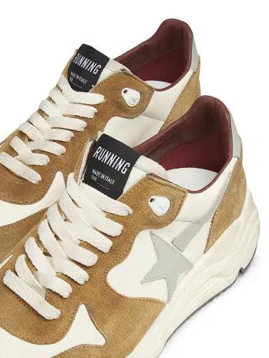 Golden Goose Unisex Running Leather Low-Top Sneakers | Thumbnail 6