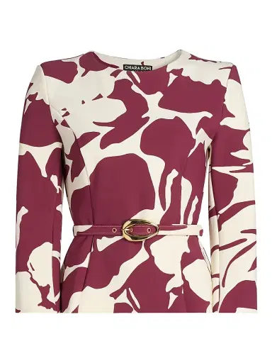 Chiara Boni La Petite Robe Women's Adar Printed Top | Thumbnail 1 Chiara Boni La Petite Robe Women's Adar Printed Top | Thumbnail 1