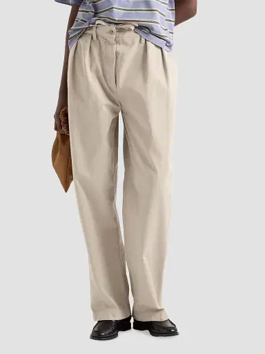Prada Women's Old Gabardine Pants - Beige Khaki - Size 10 | Thumbnail 3 Prada Women's Old Gabardine Pants - Beige Khaki - Size 10 | Thumbnail 3