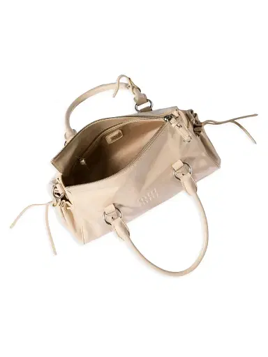 Miu Miu Women's Glossy Leather Top Handle Bag | Thumbnail 4