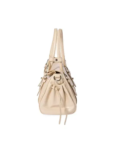 Miu Miu Women's Glossy Leather Top Handle Bag | Thumbnail 5