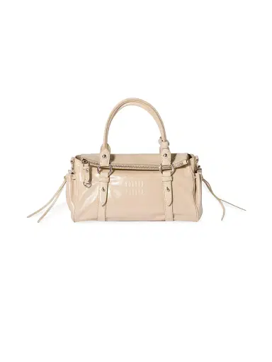 Miu Miu Women's Glossy Leather Top Handle Bag | Thumbnail 1