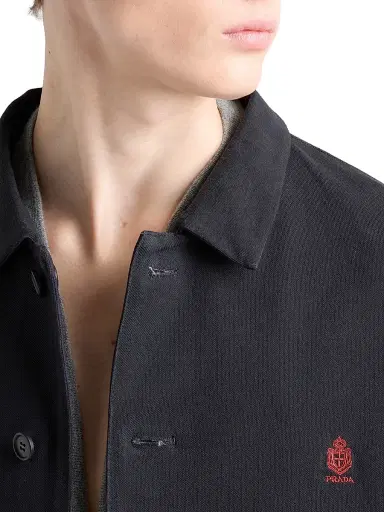 Prada Men's Cotton Jacket | Thumbnail 4