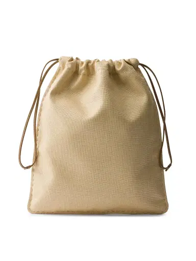 Prada Women's Embroidered Canvas Pouch | Thumbnail 2