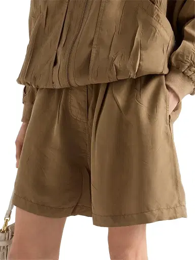 Prada Women's Old Silk Shorts | Thumbnail 3