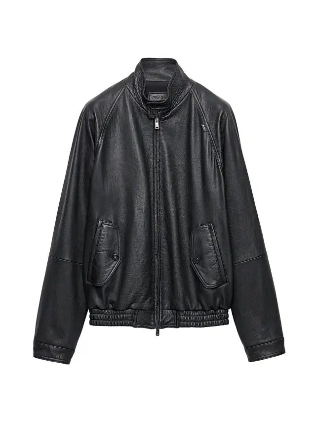Prada Men's Nappa Leather Jacket - Black