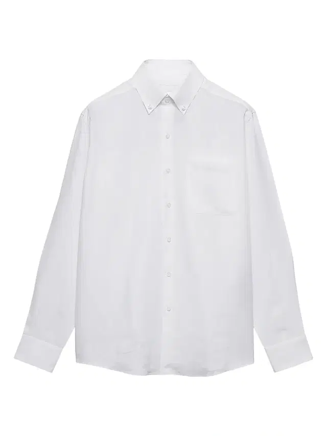 Men's Linen Shirt - White