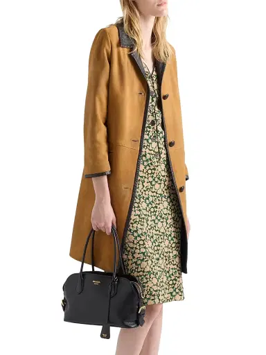 Prada Women's Leather Top Handle Bag | Thumbnail 2