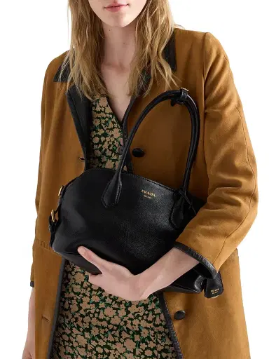Prada Women's Leather Top Handle Bag | Thumbnail 3