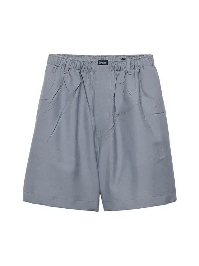 Prada Men's Mohair Wool Bermuda Shorts - Grey