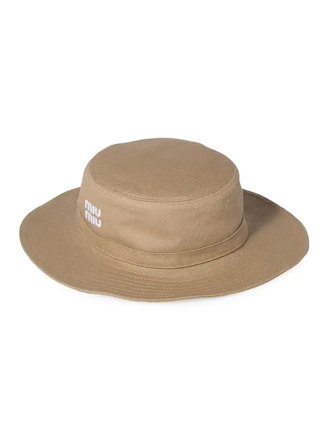Miu Miu Women's Drill Hat - Beige Khaki