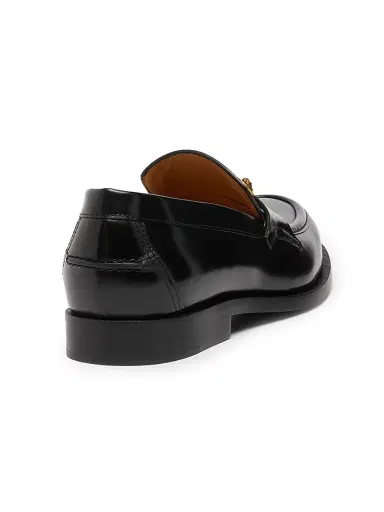 Versace Men's Medusa Leather Loafers - Black Gold - Size 13 | Thumbnail 3 Versace Men's Medusa Leather Loafers - Black Gold - Size 13 | Thumbnail 3