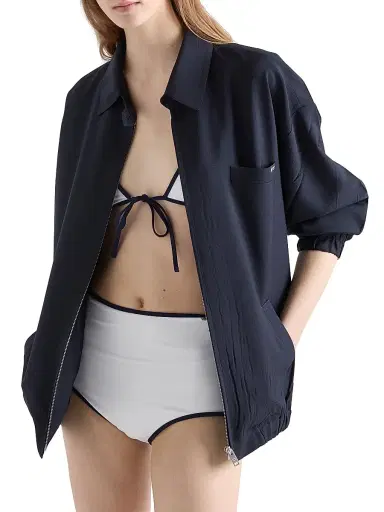 Prada Women's Jersey Bikini Top - White - Size XL | Thumbnail 2