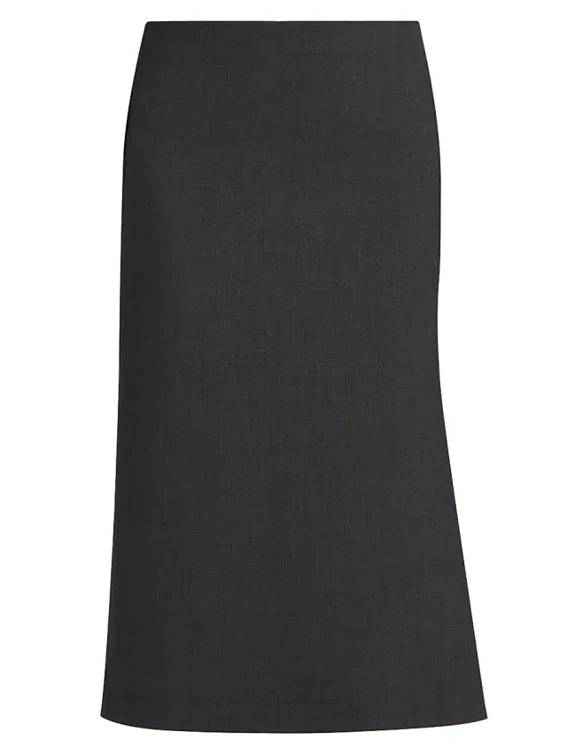 Fabiana Filippi Women's Bonded Wool Pencil Skirt - Ardesia