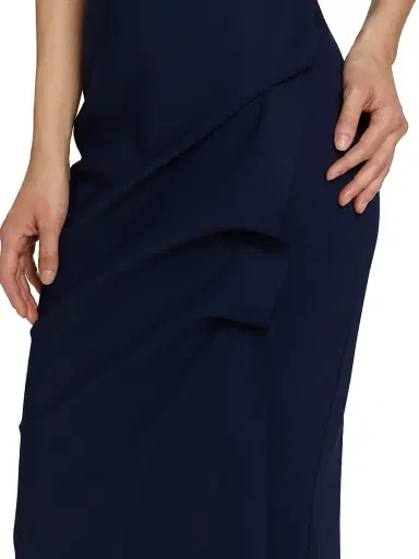 Chiara Boni La Petite Robe Women's Kate Slit-Detail Boatneck Gown | Thumbnail 7 Chiara Boni La Petite Robe Women's Kate Slit-Detail Boatneck Gown | Thumbnail 7
