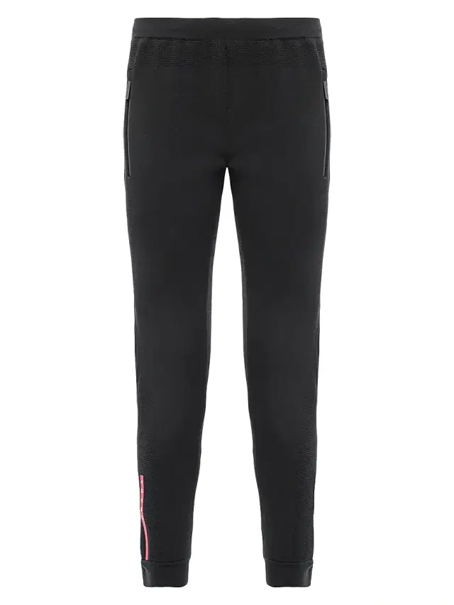 Prada Men's Techno Piqué Pants - Black