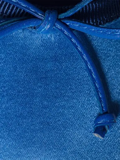 Miu Miu Women's Satin Ballerinas - Blue - Size 6 | Thumbnail 4