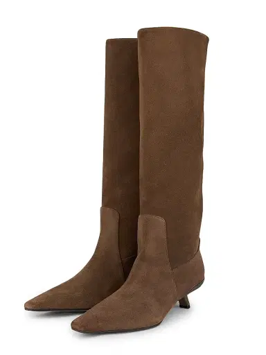 Brunello Cucinelli Women's Suede Knee-High Boots - Moka - Size 7.5 | Thumbnail 2 Brunello Cucinelli Women's Suede Knee-High Boots - Moka - Size 7.5 | Thumbnail 2