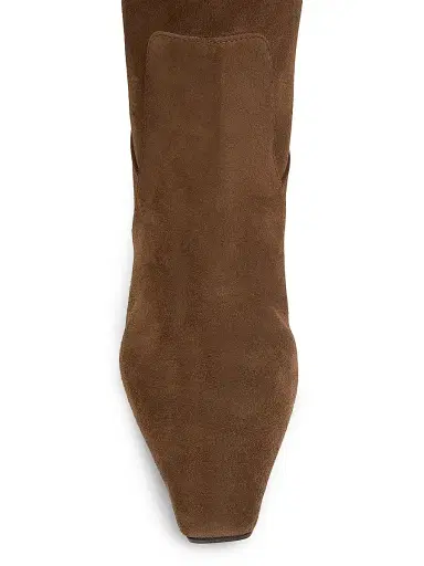 Brunello Cucinelli Women's Suede Knee-High Boots - Moka - Size 7.5 | Thumbnail 4 Brunello Cucinelli Women's Suede Knee-High Boots - Moka - Size 7.5 | Thumbnail 4