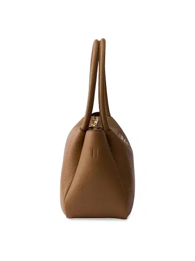 Prada Women's Small Leather Top Handle Bag - Brown | Thumbnail 5 Prada Women's Small Leather Top Handle Bag - Brown | Thumbnail 5