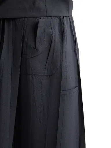 Prada Women's Light Wool Midi-Skirt - Blue | Thumbnail 6